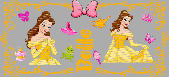 16oz Disney style-D-2644